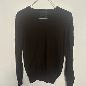 Classic Black Crewneck Sweater